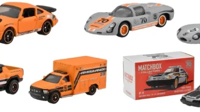マテル・インターナショナル株式会社　「マッチボックス 70周年 ムービングパーツ/マッチボックス コレクターズ70周年スペシャルエディション」6月上旬より発売