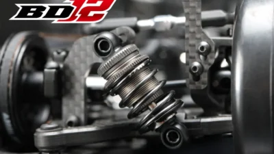 株式会社ヨコモ　BD12ショック組み立てTipsを掲載