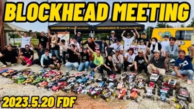 すだぴょんRCチャンネル　FDFブロックヘッドミーティング　JUN WATANABE BLOCKHEAD MOTORS ホットショット2 原篤志