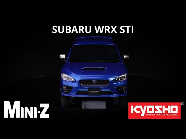KYOSHO MINI Z AWD SUBARU WRX STI WR Blue 640 480