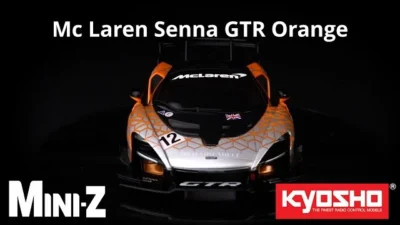 KYOSHO CORPORATION　KYOSHO MINI-Z RWD McLaren Senna GTR Orange