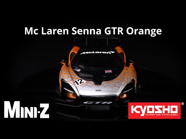 KYOSHO MINI Z RWD McLaren Senna GTR Orange 640 480