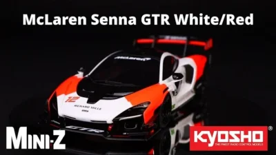 KYOSHO CORPORATION　KYOSHO MINI-Z RWD McLaren Senna GTR White/Red