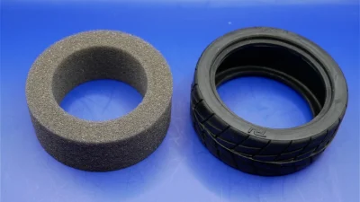 らじつうプチレビュー：RIDE 　1/10　ツーリングカー用26mm幅ラジアルタイヤ&ホイール【PR】