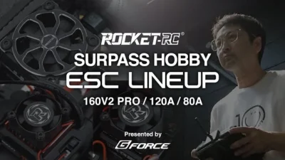 G-FORCE Hobby　【広坂正美が動きで魅せる！】Surpass Rocket ESC！