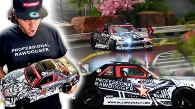 RC SUPREMACY Youtube Channel　Jidion Official PROFESSIONAL RAWDOGGER RC Drift BUILD
