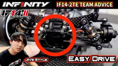 INFINITY RACING TEAM YouTube　【IF14-2TE】ROLL CENTER AND DIFF HEIGHT TIPS by JIN SAWADA【TEAM ADVICE】