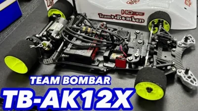 すだぴょんRCチャンネル　チームボンバーTB-AK12X 最新型1/12マシン紹介