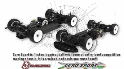 3Racing Cero Sport 55 出荷開始を発表
