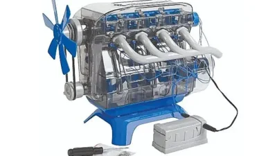 【らじつうレポート】京商EGG　4気筒エンジンモデルKIT(Discovery）　組み立てレポート【PR】