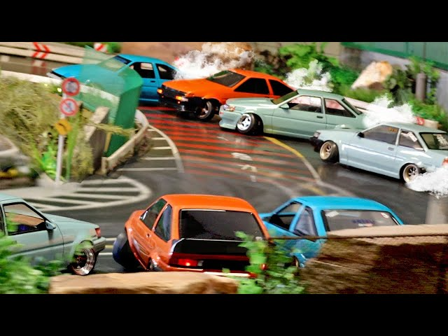 ONLY AE86 RC drift day 8 6 23 GRASSROOTS RC DRIFTING 640 480