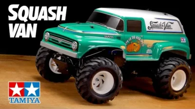 TAMIYA INC Youtube Channel  TAMIYA 1/10 R/C SQUASH VAN（GF-02 CHASSIS）タミヤ スカッシュバン（GF-02シャーシ）