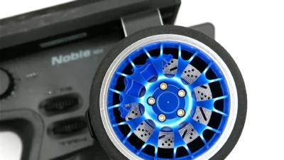 らじつうプチレビュー：Enjoy smile goods　RC模型用 ステアリングホイール＆Noble NB4用アダプター【PR】