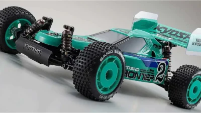 京商株式会社　60周年記念限定仕様　1/10 EP 4WD レーシングバギー オプティマミッド ’87世界戦スペックを発表