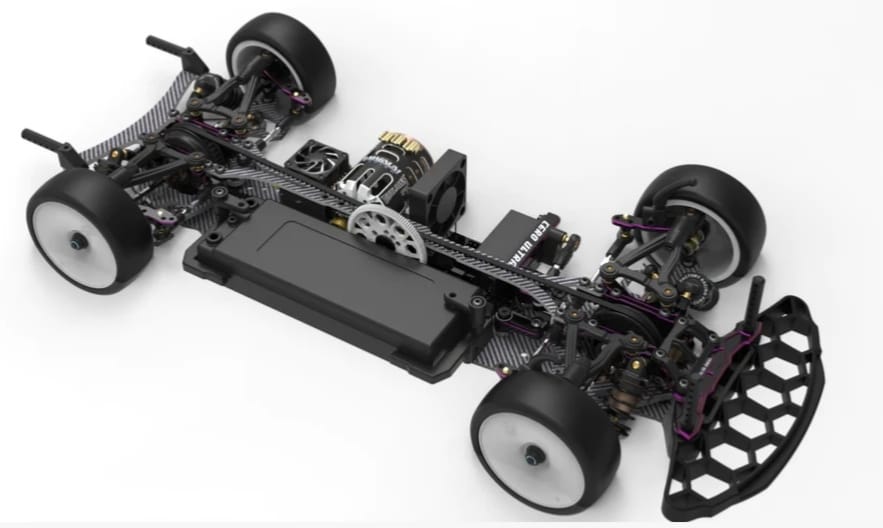 3Racing　新型ハイエンドツーリングカー「CERO Ultra Ver.2」車体画像公開