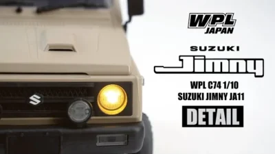 RAYWOOD_official Channel　WPL JAPAN C74 1/10 SUZUKI JIMNY JA11 DETAIL　(4th sample)