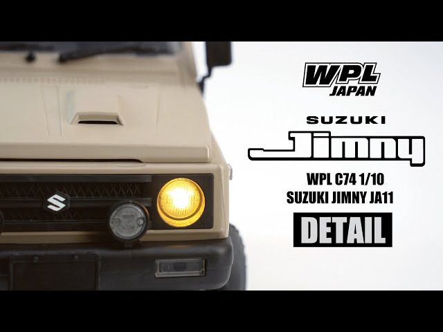 RAYWOOD_official Channel　WPL JAPAN C74 1/10 SUZUKI JIMNY JA11 DETAIL　(4th sample)