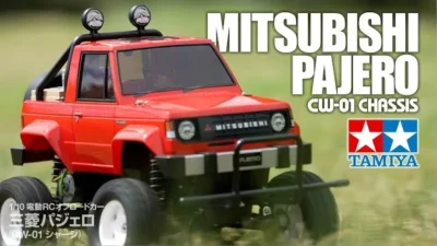 TAMIYA INC Youtube Channel TAMIYA 1/10 R/C MITSUBISHI PAJERO (CW-01 CHASSIS) タミヤ 三菱 パジェロ (CW-01シャーシ）