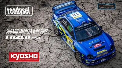 KYOSHO CORPORATION   KYOSHO FAZER Mk2 FZ02-R Series readyset SUBARU IMPREZA WRC 2002