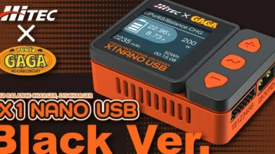 株式会社ハイテックマルチプレックスジャパン　　  「X1 NANO USB」（レディオGaGa モデル）ブラックバージョンを発表