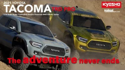 KYOSHO CORPORATION   KYOSHO KB10L Series 2021 Toyota Tacoma TRD Pro