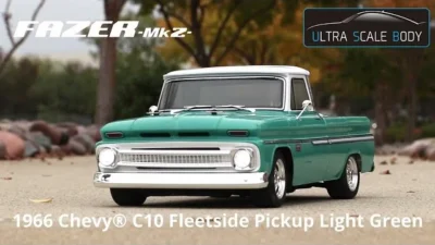 KYOSHO CORPORATION   KYOSHO FAZER Series 1966 Chevy® C10 Fleetside Pickup Light Green