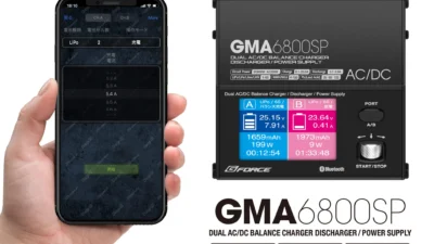 株式会社ジーフォース　「GMA6800SP AC/DC Charger」「GSD350C Discharger/Analyzer」を発表