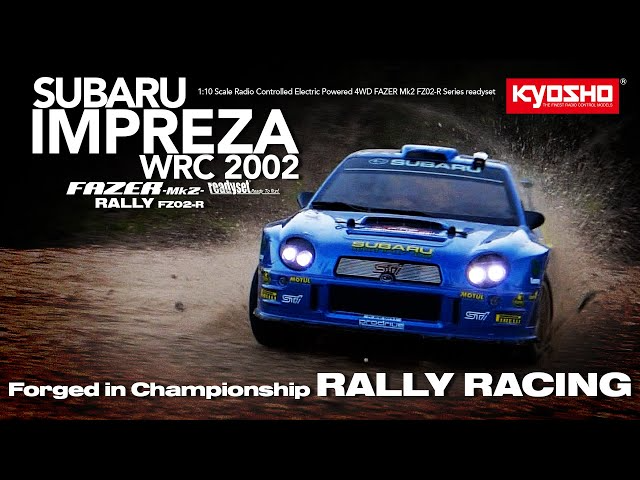 KYOSHO FAZER Mk2 FZ02 R Series readyset SUBARU IMPREZA WRC 2002 640 480