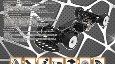 3Racing キット紹介！【WhS　RD2商品紹介】