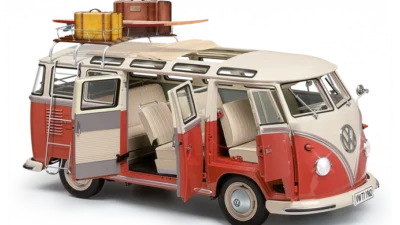株式会社デアゴスティーニ･ジャパン　レトロな愛嬌で人気のワーゲン・バスを組み立てる『フォルクスワーゲン T1をつくる』ウェブ限定発売