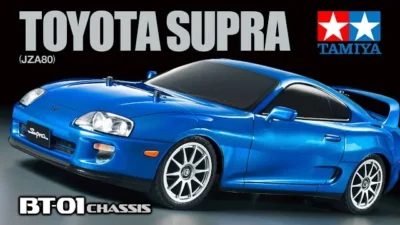 TAMIYA INC Youtube Channel  TAMIYA 1/10 R/C TOYOTA SUPRA（JZA80）（BT-01 CHASSIS）タミヤ トヨタ スープラ（JZA80）（BT-01シャーシ）