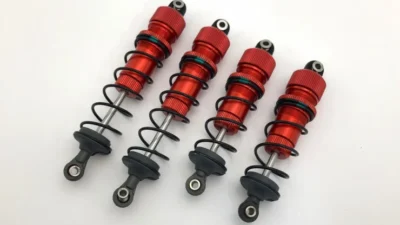 KYOSHO RC BLOG　キット版マッドワゴン装備のアルミダンパー