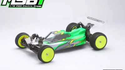 株式会社無限精機　1/10　電動2WDバギーMSB1を発表