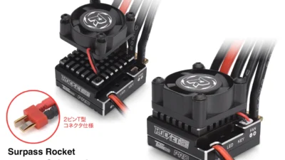 株式会社ジーフォース　「Surpass Rocket 80A ESC D-Connector」を発表