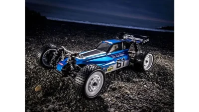 京商株式会社　1/10 EP 4WD バギー 組立てキット レーザーSB ダートクロス4WD 製品ページを公開