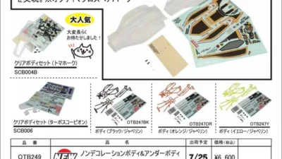 KYOSHO RC Information　オプティマプロ用ボディを発表