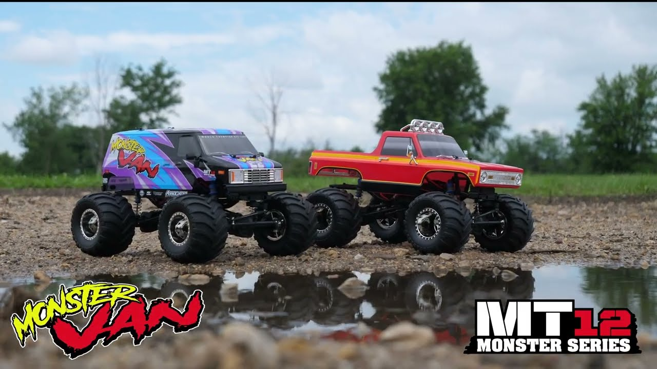 TeamAssociatedRC 　MT12 Series: Red vs Monster Van