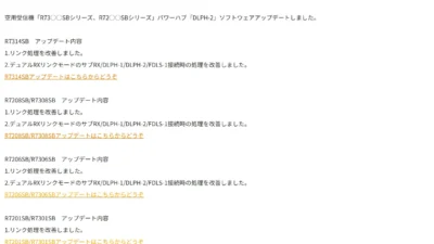 双葉電子工業株式会社　空用受信機「R73○○SBシリーズ、R72○○SBシリーズ」パワーハブ「DLPH-2」ソフトウェアアップデートのお知らせを公開