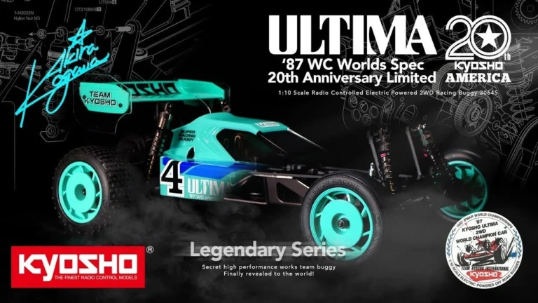 KYOSHO CORPORATION 　■1:10 EP 2WD Racing Buggy KYOSHO AMERICA 20th Anniversary Limited Model ULTIMA ’87 WC Ｗorlds Spec PV