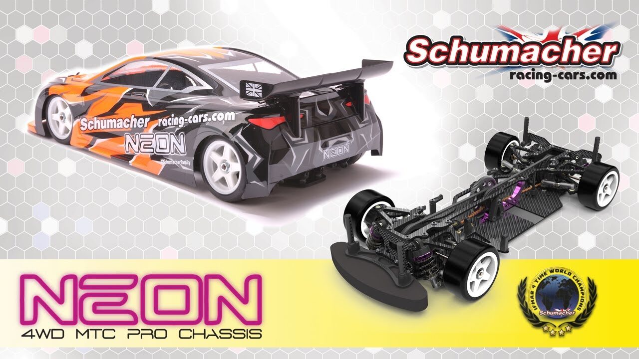 SchumacherRacingTV　Schumacher NEON 4WD MTC Mini RC Touring Car