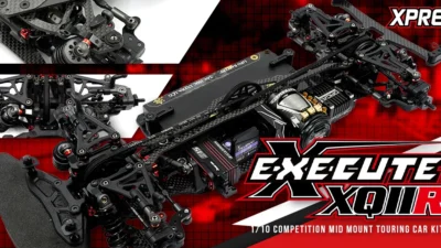 XPRESS　Execute XQ11R 1/10 Competition Mid Mount Touring Car Kitを発表