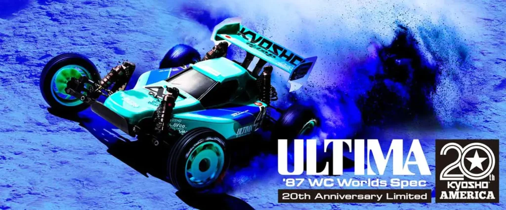 京商株式会社　1/10 EP 2WD レーシングバギー京商アメリカ20周年記念限定モデルアルティマ '87世界戦スペックを発表