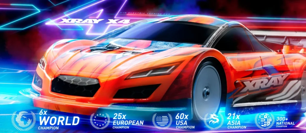 XRAY　XRAY X4'25 詳細製品ページ公開