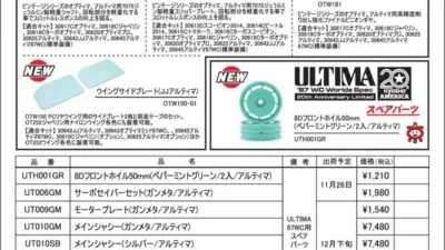 KYOSHO RC Information　ビンテージバギーシリーズ用 オプション ＆ スペアパーツを発表