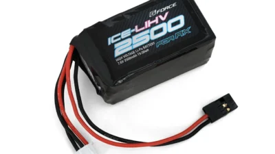 株式会社ジーフォース　「受信機用ハイボルテージバッテリー「ICE LiHV 7.6V」」を発表