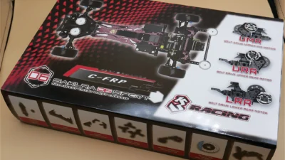 【らじつうレポート】3Racing Sakura D6 Sport ・Fibre Glass Version/Carbon Graphite Version　開封比較レポート【PR】