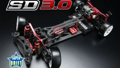 株式会社ヨコモ　新設計ステアリングシステム搭載のスーパードリフト・SD3.0を発表