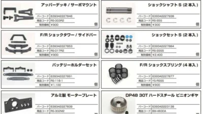 株式会社ヨコモ　「Yokomo Product Information -　RD/SD2.0/12月/1月新製品情報」