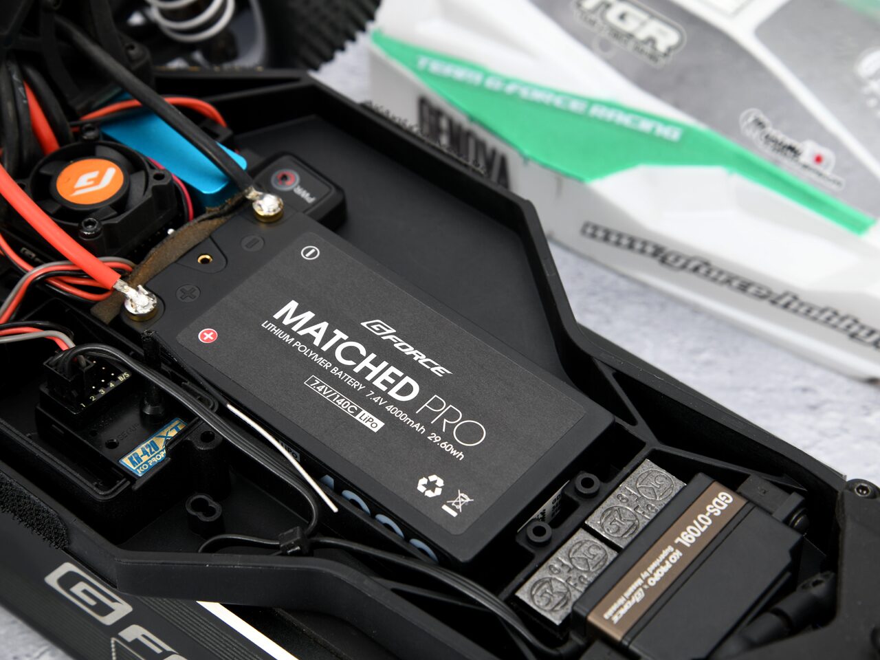 株式会社ジーフォース　「MATCHED PRO 7.4V 4000mAh LiPo」を発表