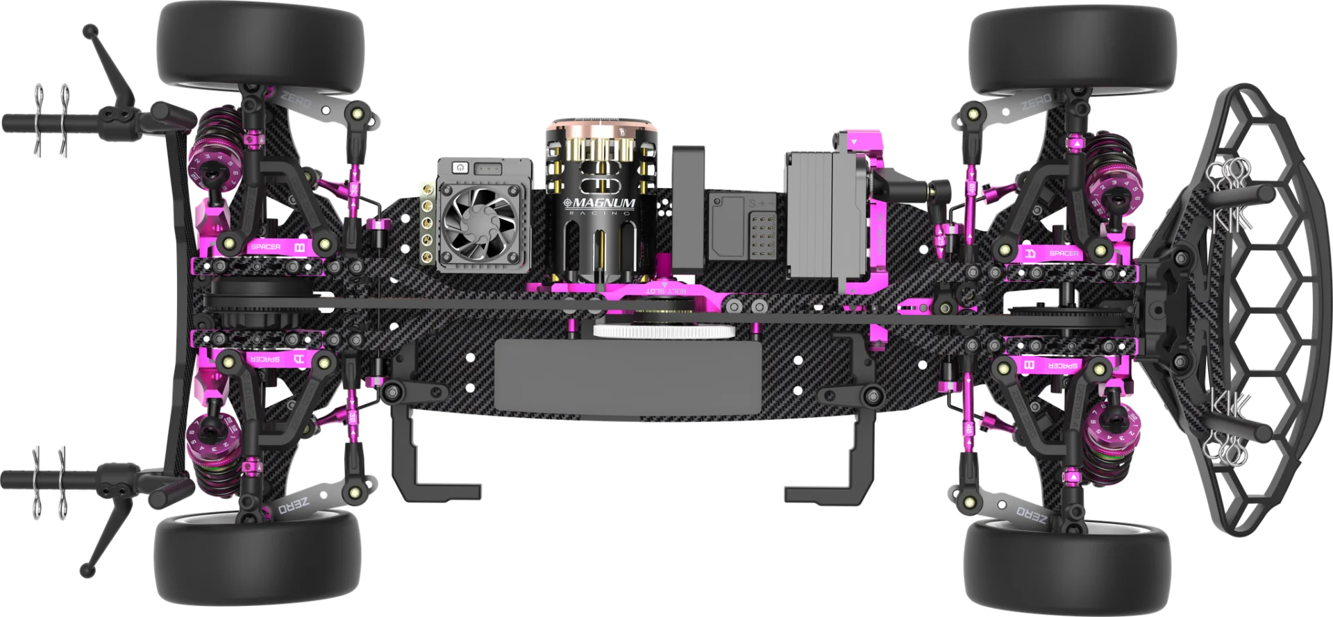 3Racing 新型ハイエンドツーリングカー「ZERO CERO」個別画像を入手！プロトタイプの詳細を紹介。